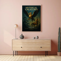 Mythical Creatures Epic Fantasy Poster