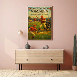 Philadelphia Quakers Celebrating A Poster