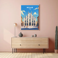 Milan Cathedral Poster
