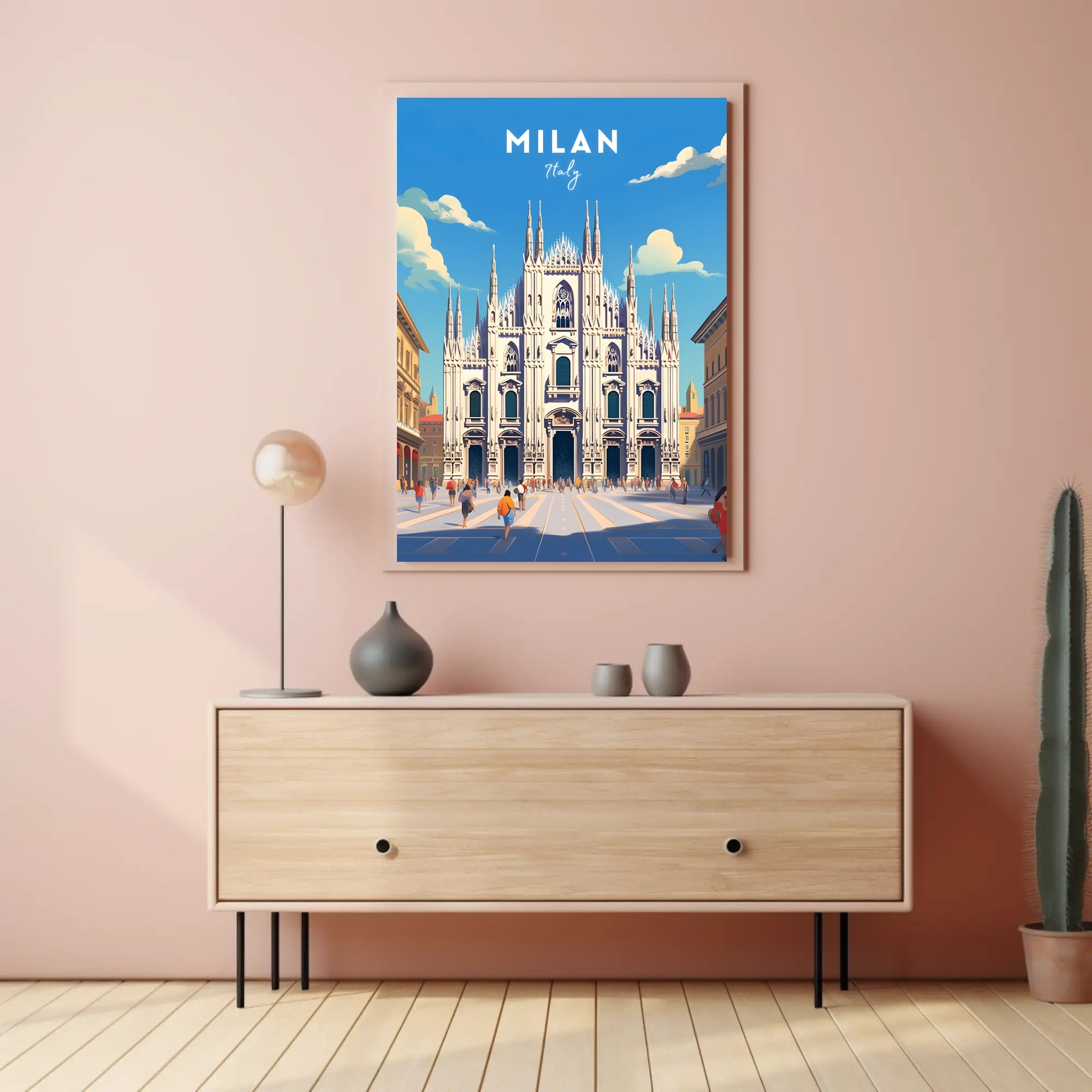 Milan Cathedral Poster