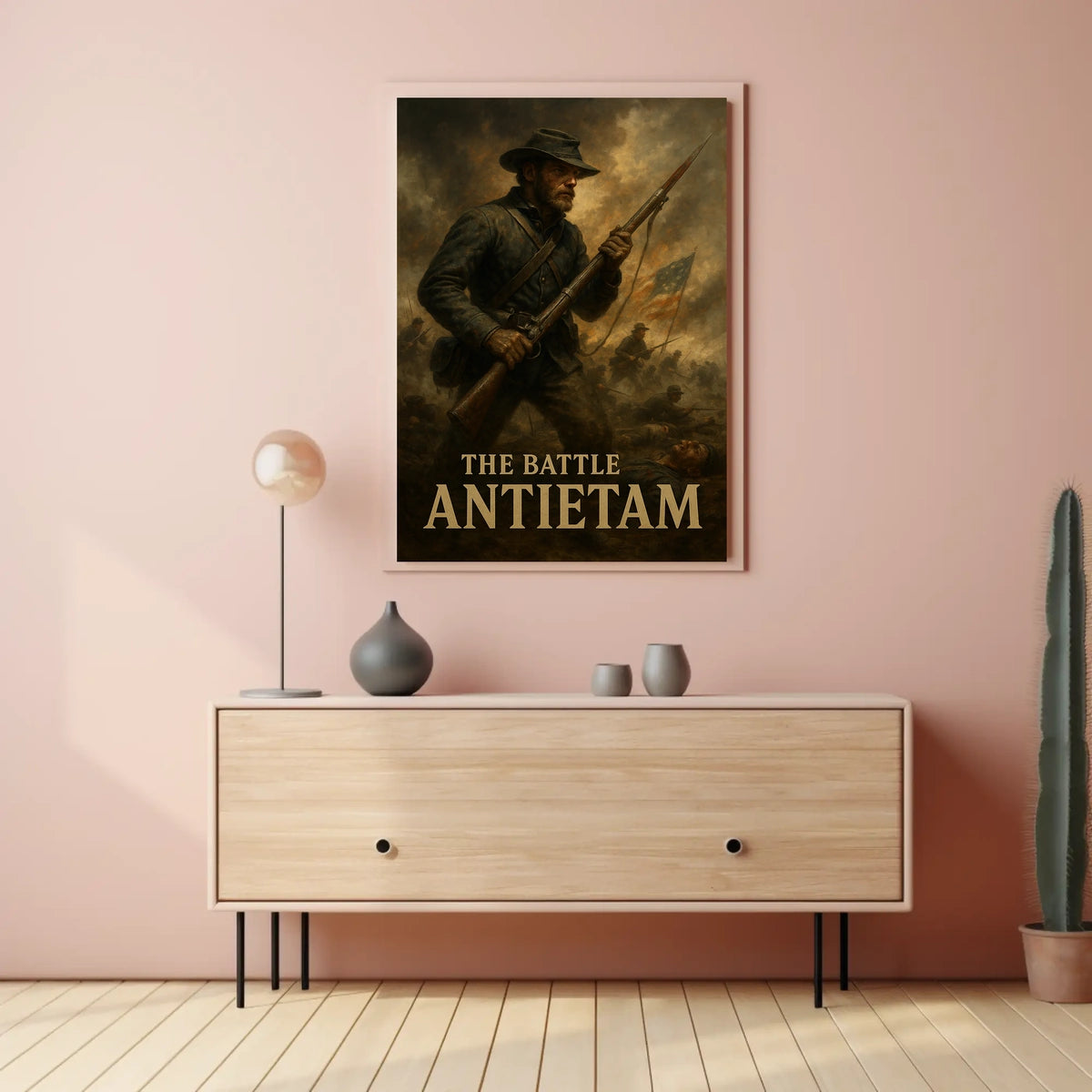 The Battle Of Antietam Poster