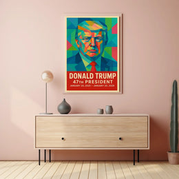 Donald Trump Vibrant Leadership Reimagined Poster