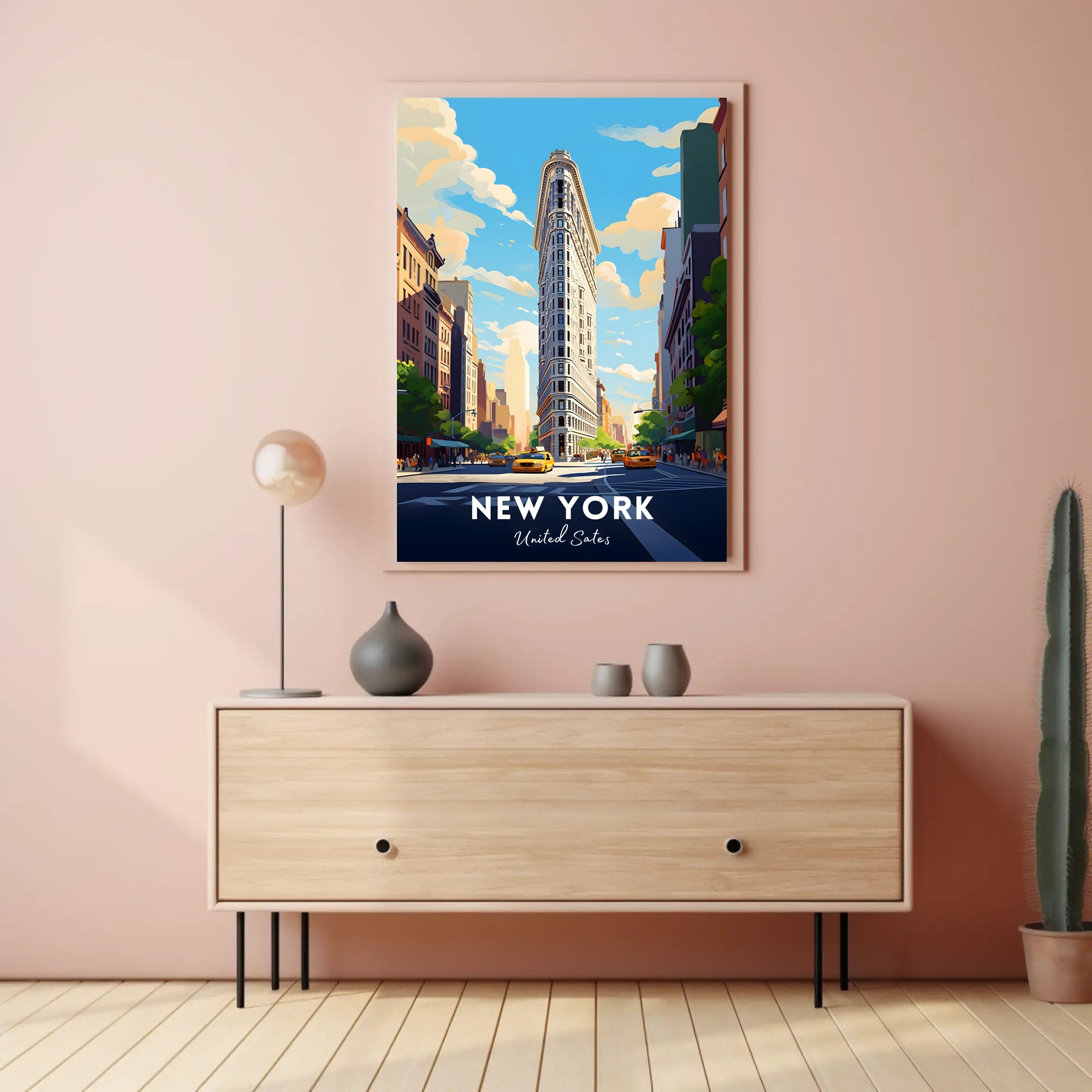 New York City Flatiron Building Urban or Cityscape Poster