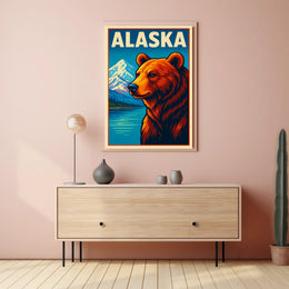Alaska Wilderness Poster