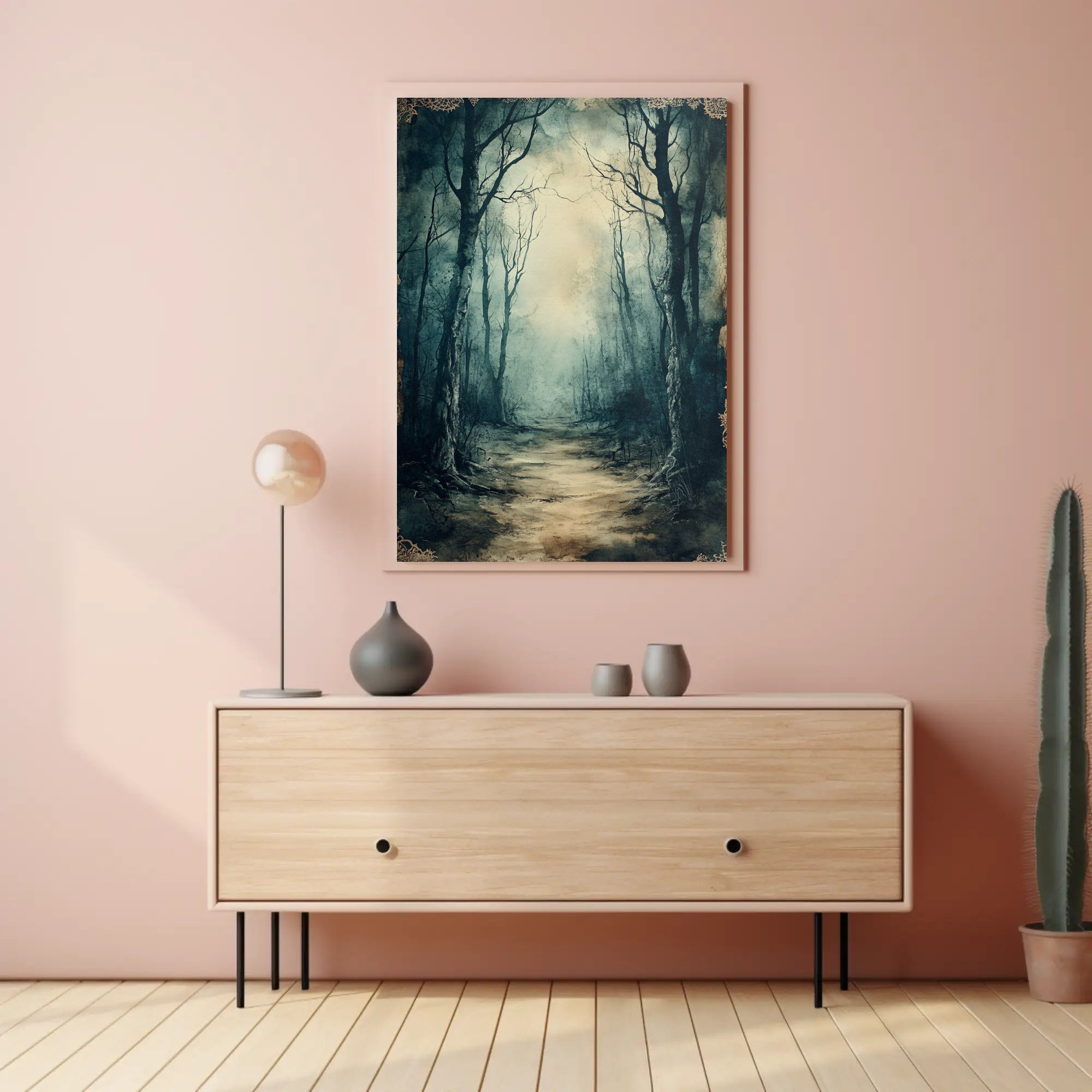 Enchanted Forest Path Poster