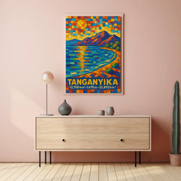 Tanganyika A Vibrant Mosaic Poster