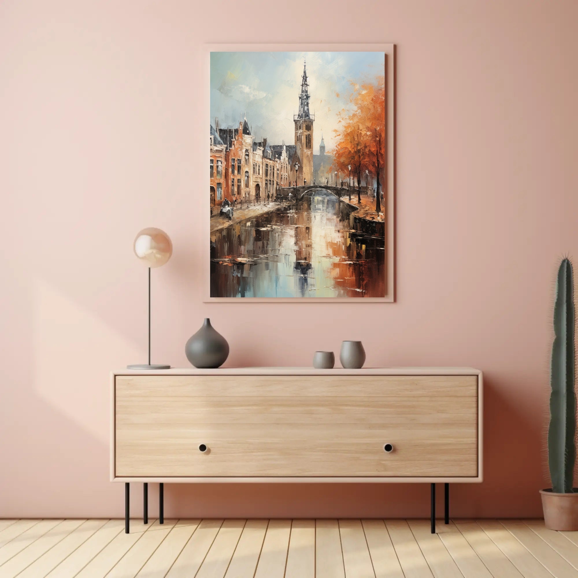 Autumn In Amsterdam Poster