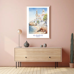 Algarve, Portugal Coastal Charm Poster
