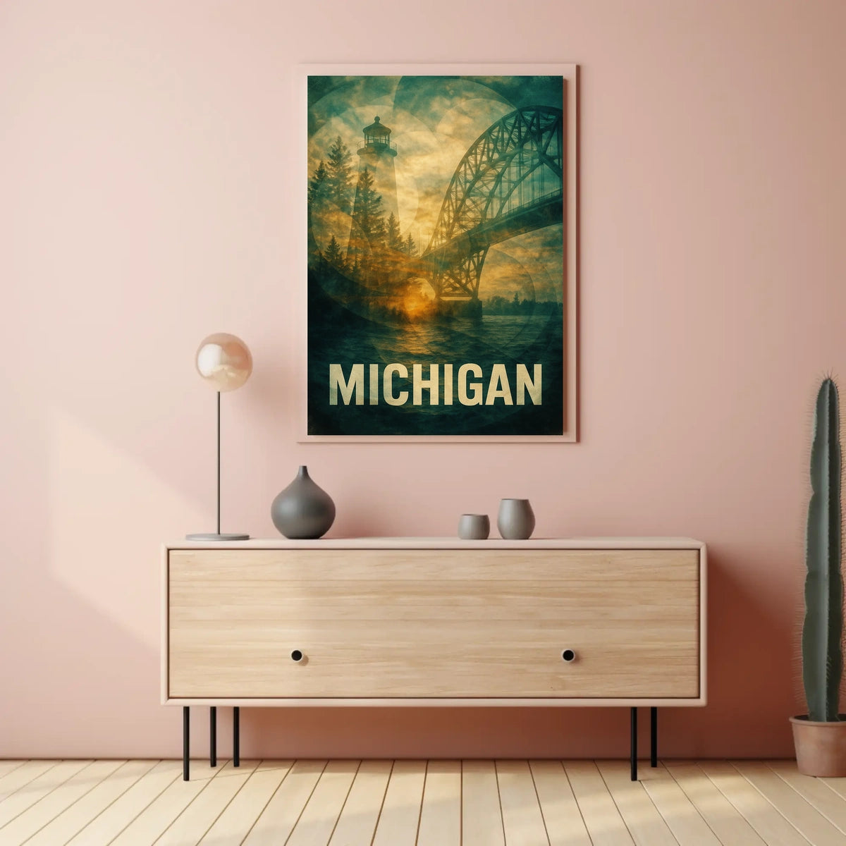 Michigan Scenic Poster
