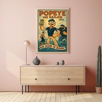 Popeye 1929 Art Poster POP-242