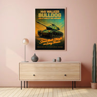 M41 Walker Bulldog Poster PosterGoat