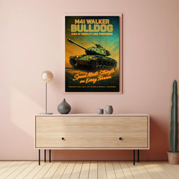M41 Walker Bulldog Poster PosterGoat