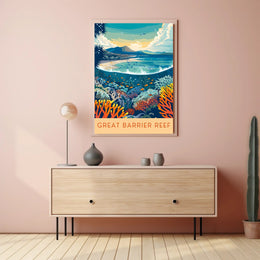 Great Barrier Reef Exploration Poster
