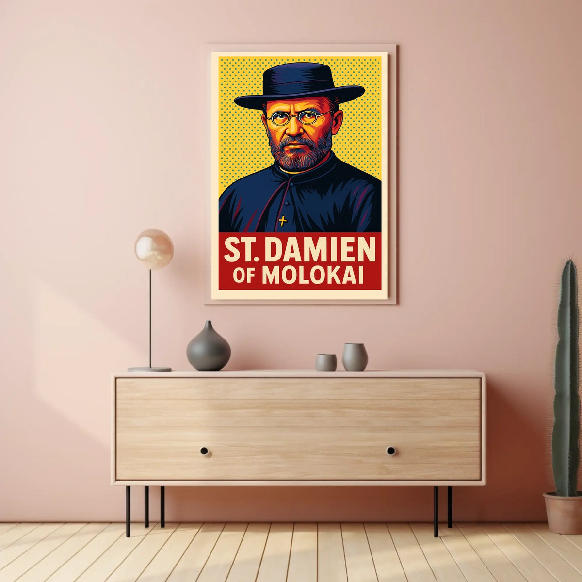 St. Damien of Molokai Poster