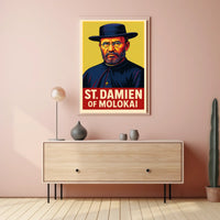 St. Damien of Molokai Poster
