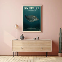 Knifefish The Nocturnal Swimmer Poster