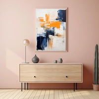 Abstract Color Harmony Abstract Poster
