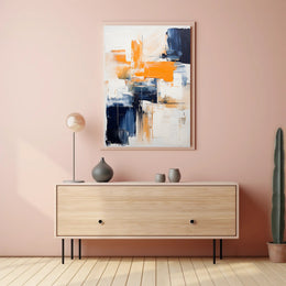 Abstract Color Harmony Abstract Poster