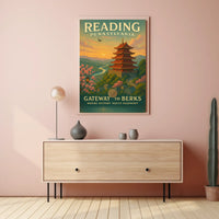 Reading, Pennsylvania Gateway to Berks Poster