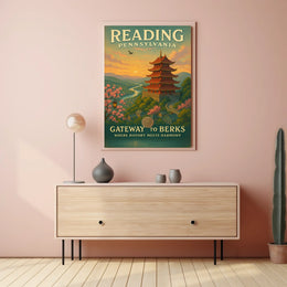 Reading, Pennsylvania Gateway to Berks Poster