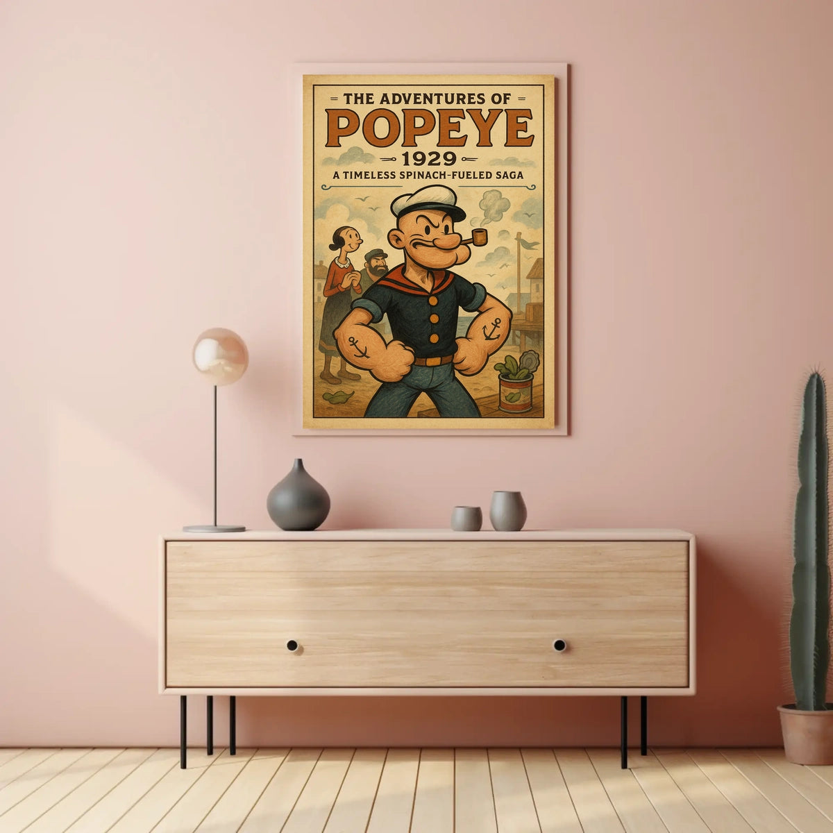 Popeye 1929 Art Poster POP-226