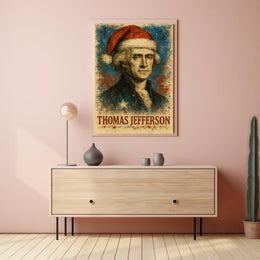 Thomas Jefferson 3rd President of the United States Christmas SeriesPoster