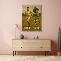 Jim Thorpe Athletic Legend Poster
