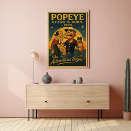 Popeye 1929 Art Poster POP-52
