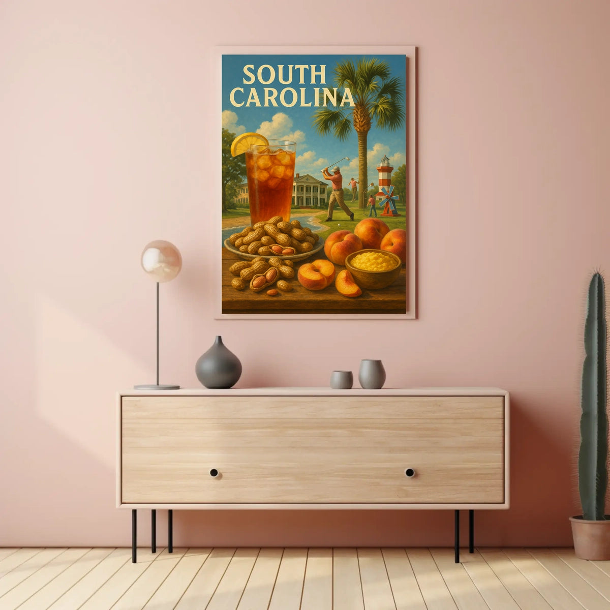 South Carolina Charm Poster