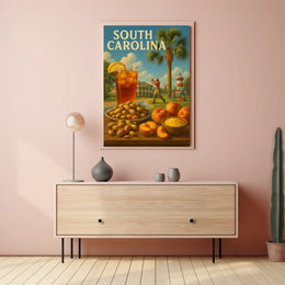South Carolina Charm Poster