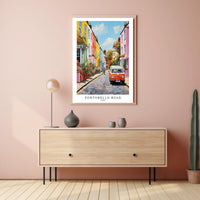 Portobello Road London Poster