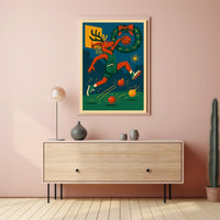 Holiday Hoops Poster