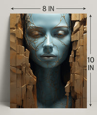 Fractured Beauty Poster