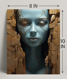 Fractured Beauty Poster