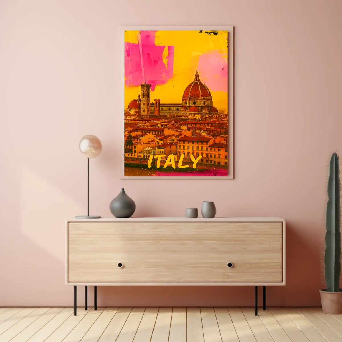 Vibrant Italy Poster