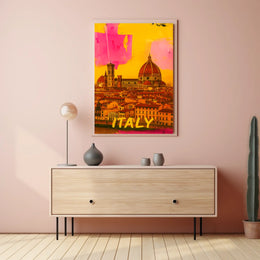 Vibrant Italy Poster