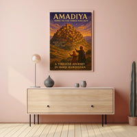 Amadiya Home to the Three Wise Men Poster