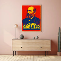 James Garfield Presidential Term Poster