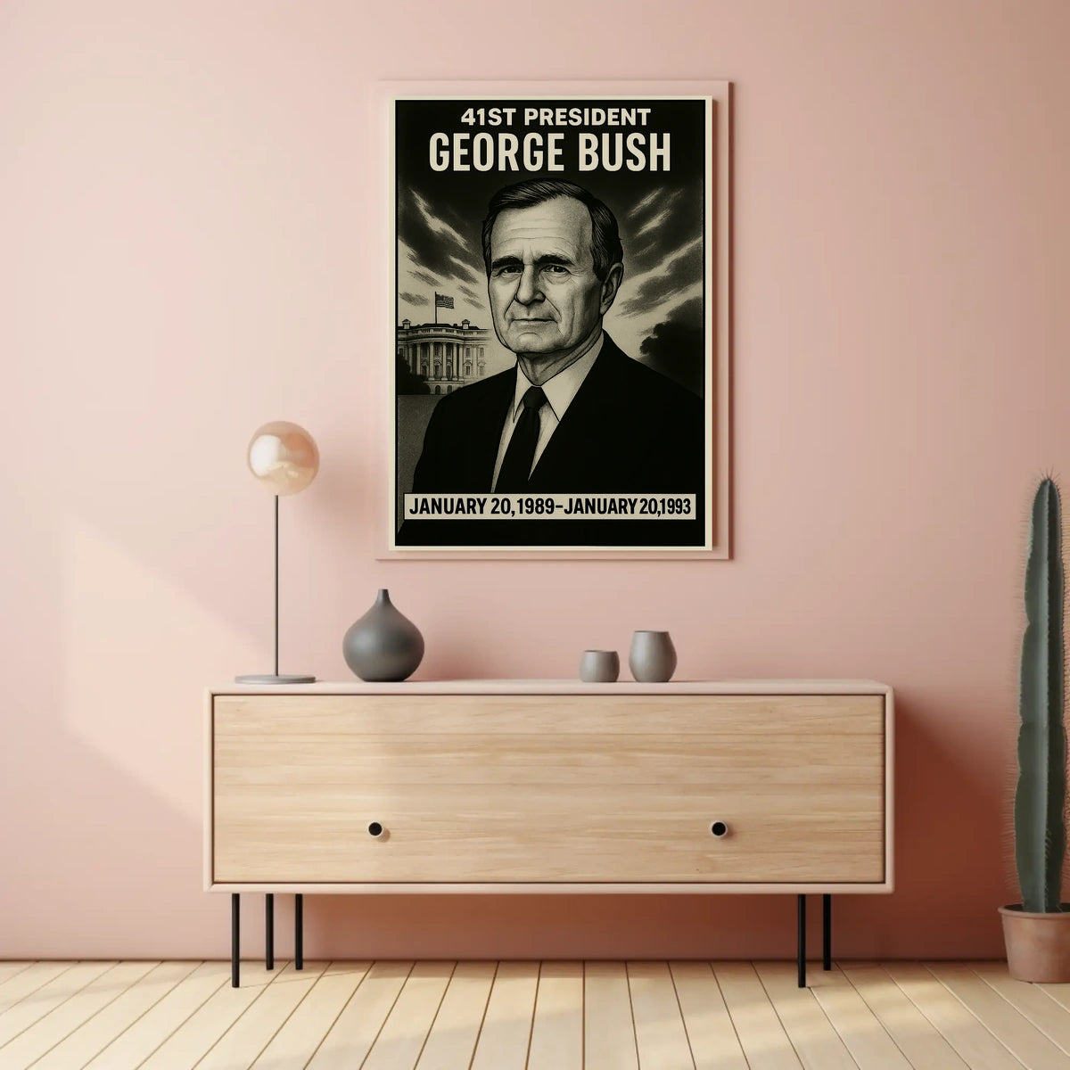 George Bush 41St President Poster