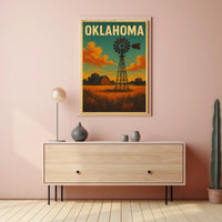 Oklahoma Landscape Poster