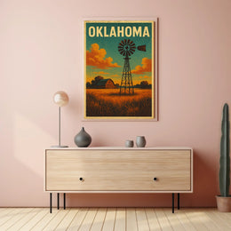 Oklahoma Landscape Poster