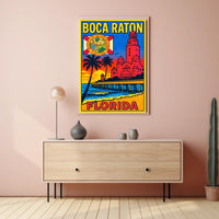 Boca Raton Florida Poster