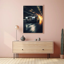 Speed And Elegance Poster