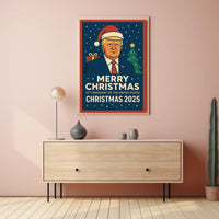 47th President Christmas 2025 Poster