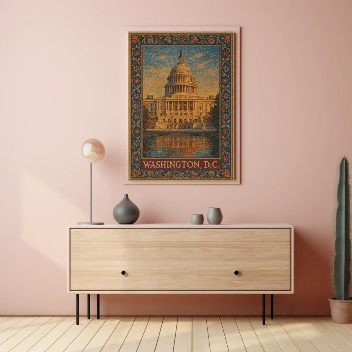 Washington, D.C. Capitol Building Poster