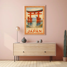 Visit Japan Poster PosterGoat