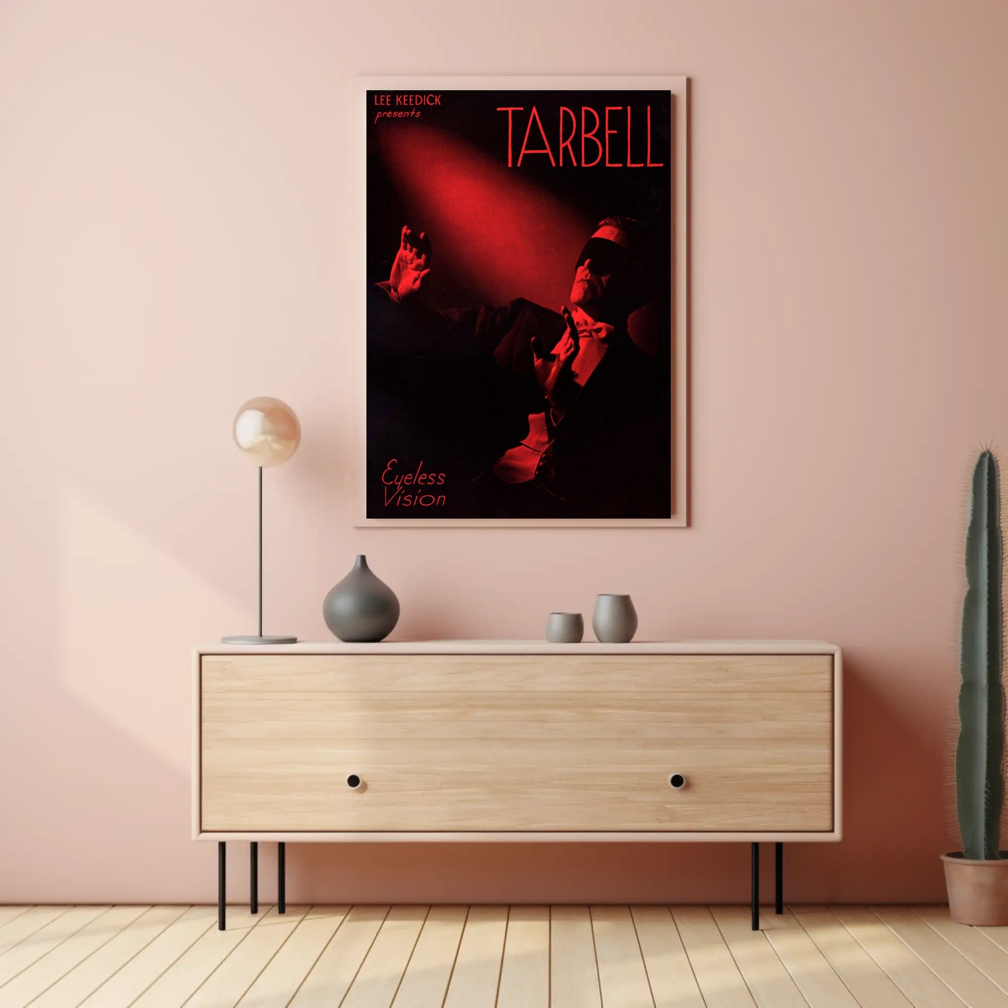 Tarbell Eyeless Vision Vintage Magic Cultural Poster