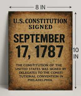 Constitution Signing September 17 1787 Poster PosterGoat