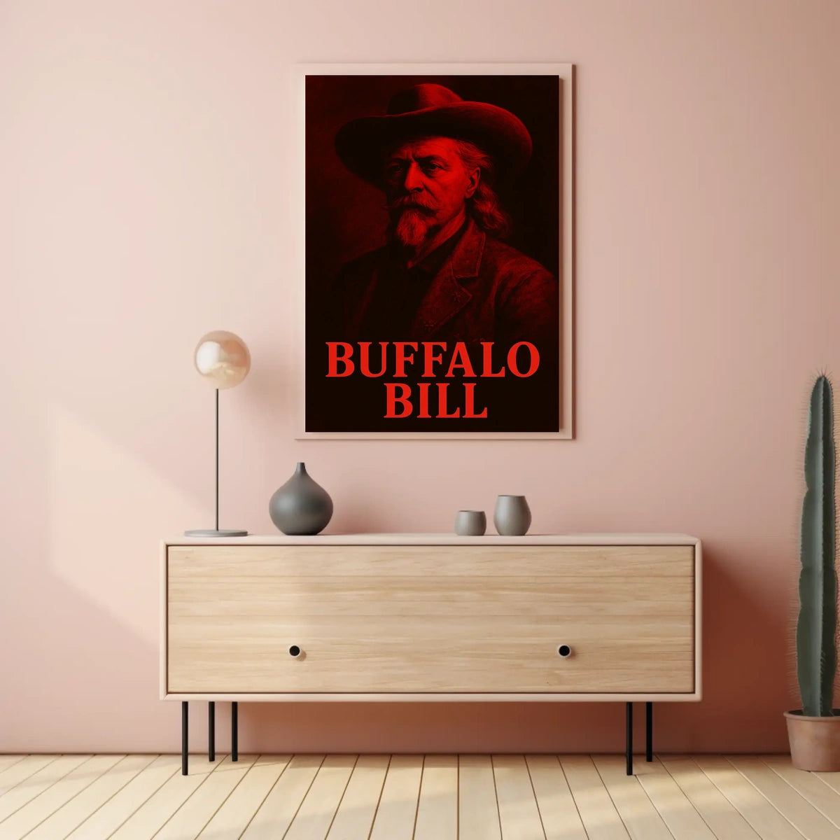 Buffalo Bill American Old West Heritage Poster