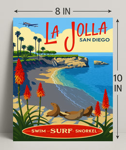 La Jolla San Diego Poster PosterGoat